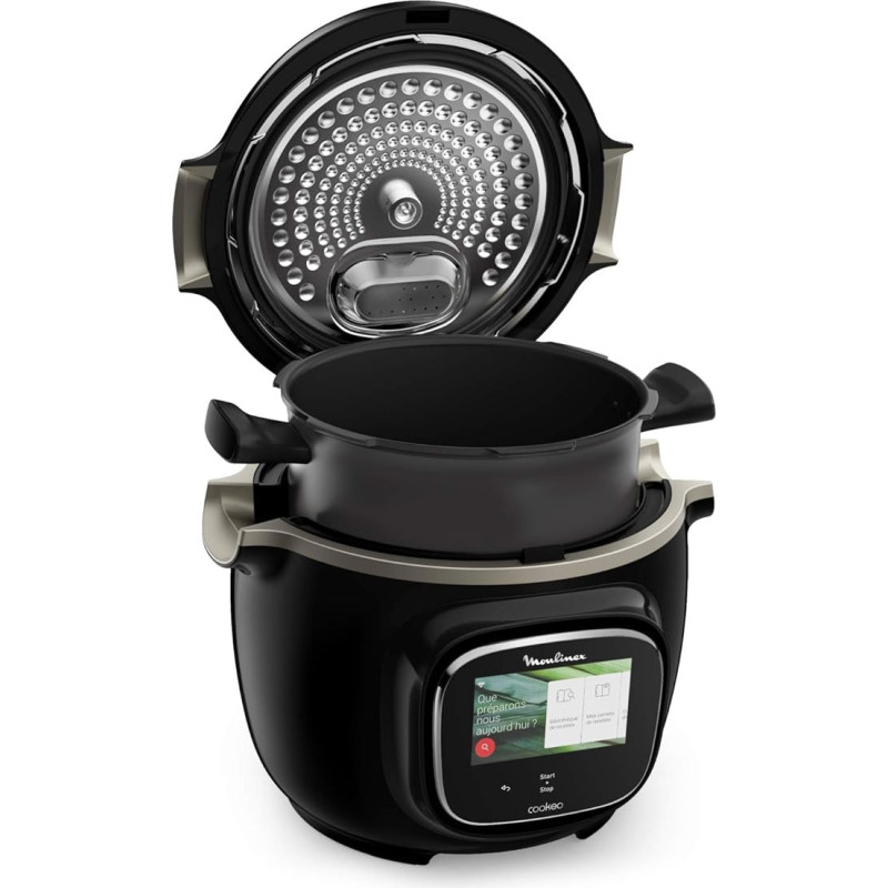 Moulinex Cookeo Touch Multicooker, Intelligent, High Pressure Touch Connect WiFi Black