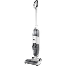 Fakir Starky WDA 700 Battery Bagless Vacuum Cleaner, 120 W, 3-in-1 Wet Dry Vacuum Cleaner, Cordless Floor Vacuum Cleaner, 22.2 V Battery, 2 Suction Levels with Various Attachments, 25 Minutes Runtime,