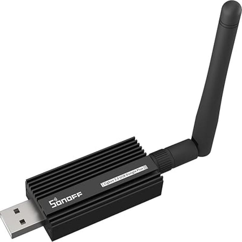 SONOFF Zigbee Gateway, ZBDongle-E 3.0 USB Dongle Plus, EFR32MG21 + CH9102F/CP2102N Zigbee USB Stick EFR32MG21 Coordinator for ZHA in Home Assistant or Zigbee2MQTT, Open HAB etc.