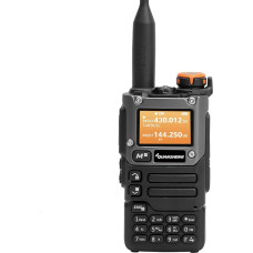 QUANSHENG UVK5(8) AM/FM/DTMF Walkie Talkie 200 kanaliga Band Ham 5W Kaasaskantav kahesuunaline raadio FM - LCD ekraan VOX kordussagedusega (1)