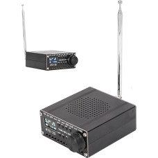 Traadita traadita täissagedusala skanner Kaasaskantav täissagedusala raadiovastuvõtja AM FM MW SW SSB LSB USB skanner koos antenniga