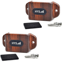 HYS Car Radio Mount, käeshoitava raadio paigaldus, mis ühildub Motorola Baofeng Yaesu Midlandiga, mis tahes Walkie Talkie seljaklambriga (2 Pack, pruun)