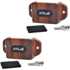 HYS Car Radio Mount, käeshoitava raadio paigaldus, mis ühildub Motorola Baofeng Yaesu Midlandiga, mis tahes Walkie Talkie seljaklambriga (2 Pack, pruun)