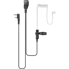 Hoornie peakomplekt Kenwood raadiosaatjatele koos ümmarguse rinnamikrofoniga | Ühildub TK-3201, TK-3301, TK-3401D, TK-3501, TK-3701D, NX-220, NX-320 ja teistega! (2 tk)