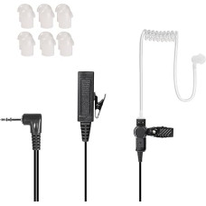 Hoornie raskeveokorruse raadiokõrvakomplekt koos tugeva mikrofoniga Motorola TLKR & Talkabout TLKR-T60, TLKR-T62, TLKR-T72, TLKR-T80, TLKR-T81, TLKR T82 Extreme, TLKR T92 H2O, XT180, XT185 jaoks.