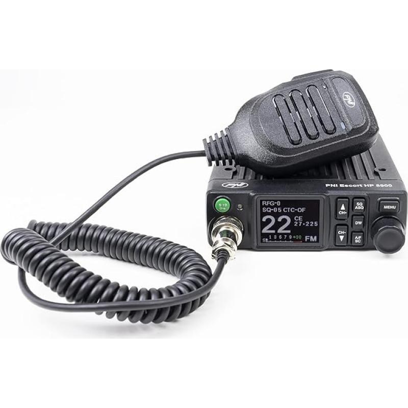 PNI Escort HP 8900 ASQ 12V/24V RF võimendatud CB raadio CTCSS-DCS Dual Watch