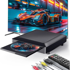Ceihoit DVD mängija telerile HDMI AV väljundiga, USB sisend, HD1080P DVD CD mängija, sisseehitatud PAL NTSC süsteem, kõik regioonivabad, HDMI/AV kaabel kaasas