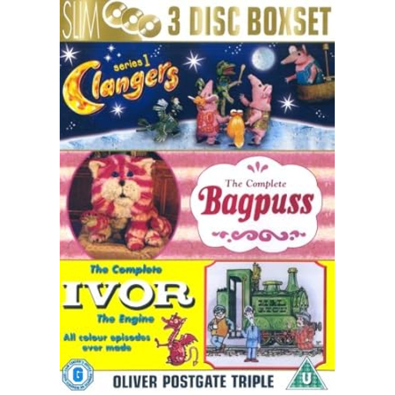 Oliver Postgate Collection - Ivor The Engine/ Bagpuss/ Clangers - Volume 1 [3 DVD-d] [UK Import]