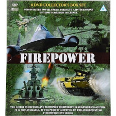 Firepower 8 DVD Collector's Box Set - üle 450 minuti tänapäeva sõjamasinatest