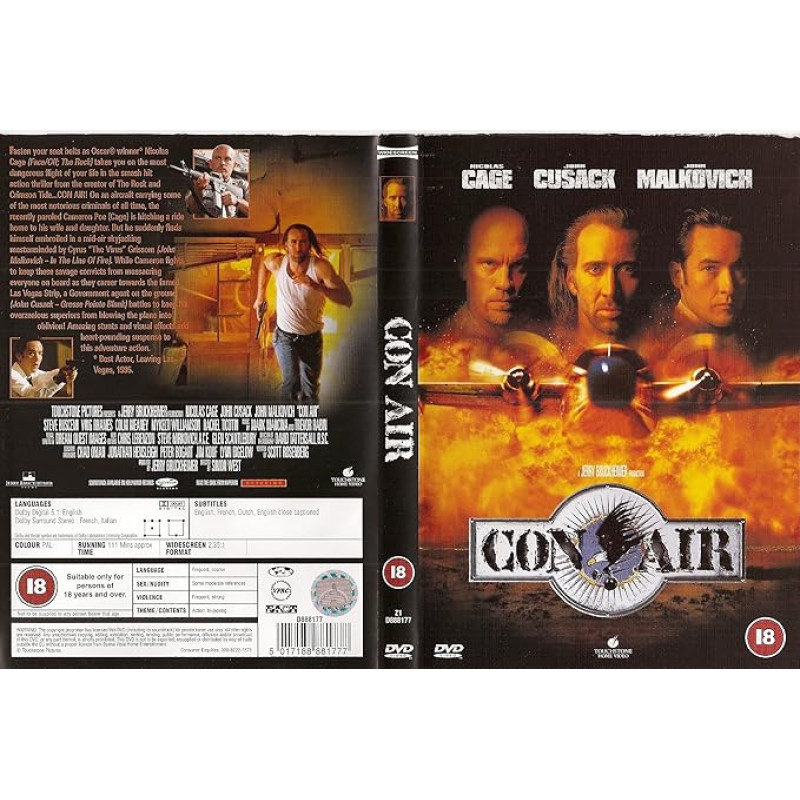 Con Air [DVD] [1997]