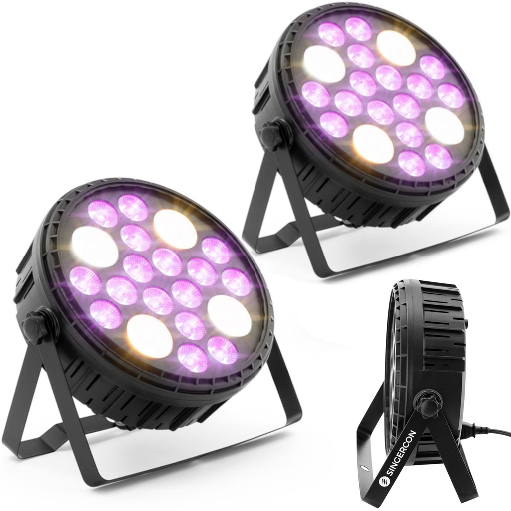 Lava valgustus PAR 16 LED 120W KIT 2tk.