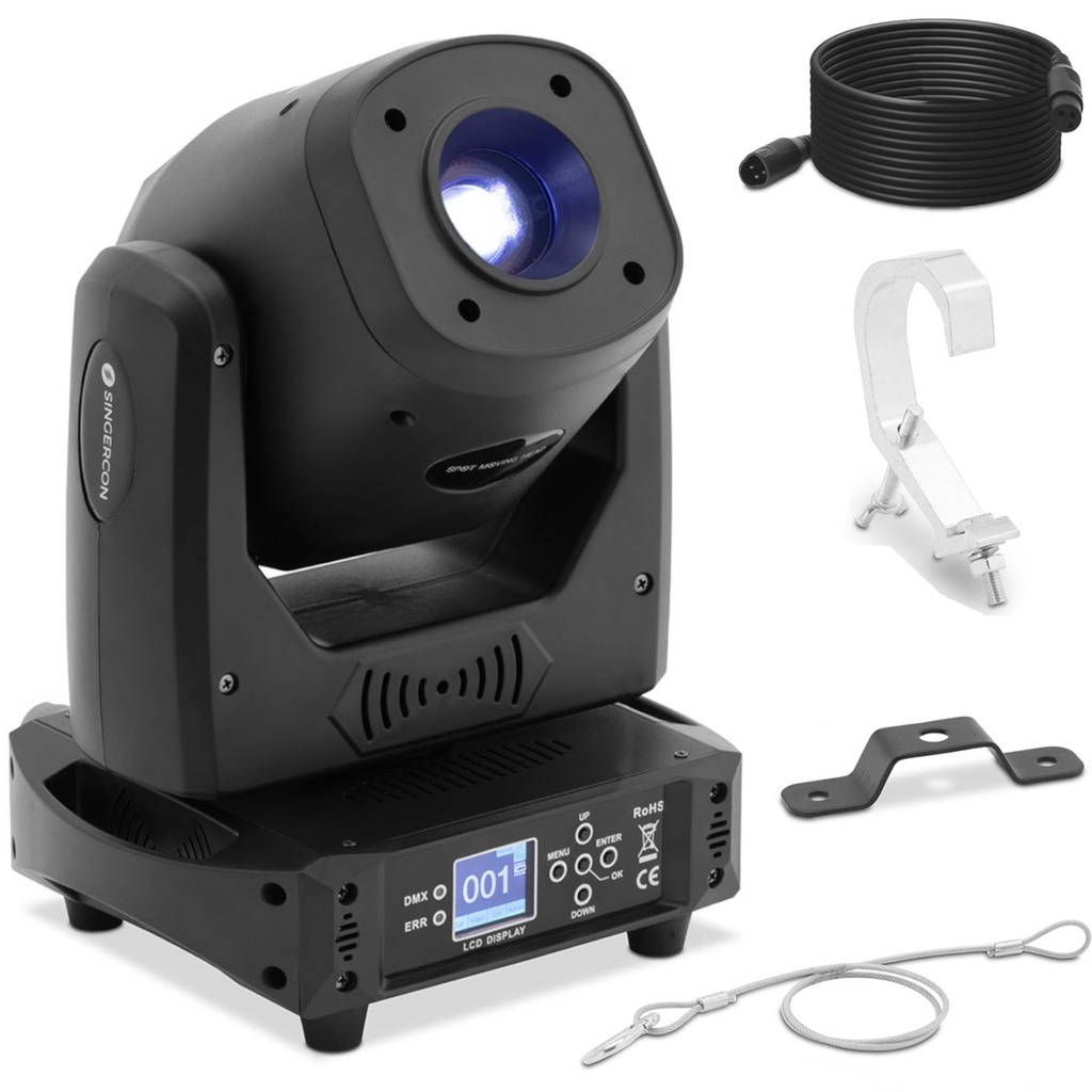 LED SPOT liikuv pea 14 värvi lavavalgus 130W RGBW