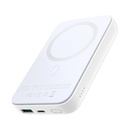 Mini Power Bank 10000mAh magnetic with QC PD USB-C charger white