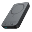 Mini Power Bank 10000mAh magnetiline koos QC PD USB-C laadijaga must