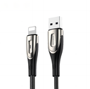 iPhone USB-A - Lightning kiirlaadimiskaabel Sharp Series 2m must