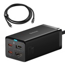 2in1 GaN5 Pro võrgulaadija + HUB muundur HDMI 4K 2x USB-C USB-A must