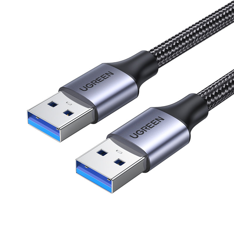 Raske punutud kaabel USB 3.0 5Gb/s 2m hall