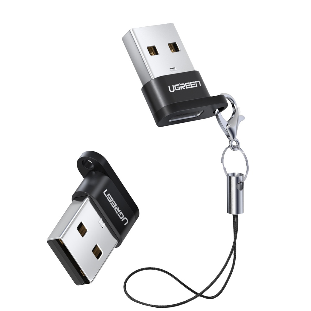 USB-C pistikust USB mustale USB-pistikule adapteri pistikupesa