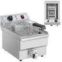 Adjustable electric catering fryer - 10 l 3200 W.