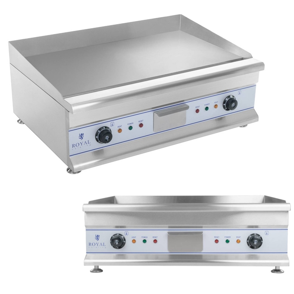 Double grill large for 230V current 75cm
