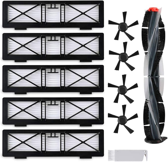 FHzytg Replacement Parts Filter Accessories Brush Replacement Filter Replacement Brush for Neato Botvac Robot Vacuum Cleaner D Series D10 D9 D8 D7 D6 D5 D4 D3 D75 D80 D85 70 70E 75 75E 80 85 85E