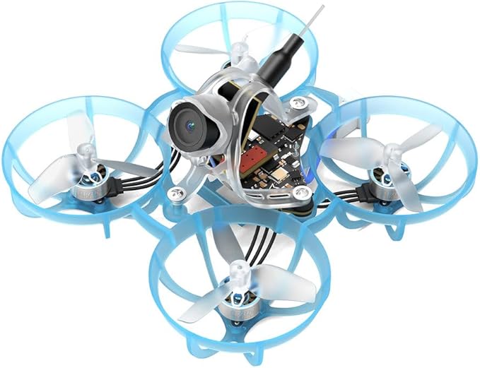 BETAFPV Air65 Brushless Whoop Quadcopter, Ultralight 1S 65 mm Micro Whoop Drone with C03 FPV Camera, G473 4-in-1 Air Flight Controller ELRS Receiver 0702SE 23000KV Motors for FPV Quad Outdoor