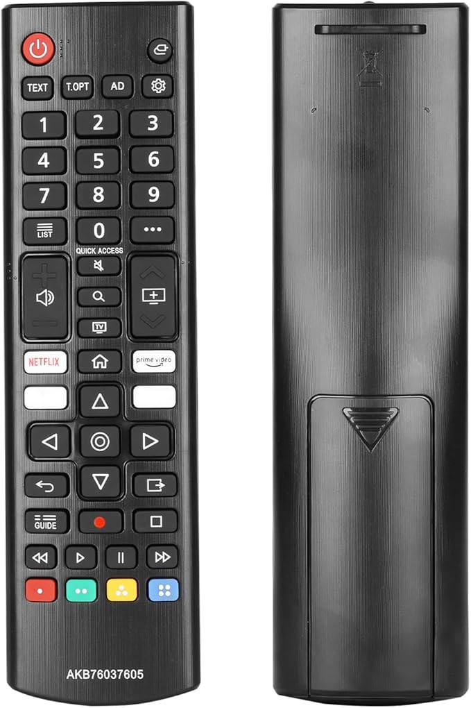 Remote Control AKB76037605 Compatible with LG Smart TV NANO90P NANO95P NANO99P OLED48A1 OLED55A1 OLED65A1 OLED77A1 OLED55G1 OLED65G1 OLED77G1 Replacement Controller with Netflix PrimeVideo Buttons