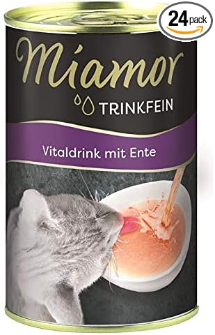 Miamor Trinkfein Vital Drink with Duck 135 ml - You will receive 24 packs/s; Package contents: 135 ml