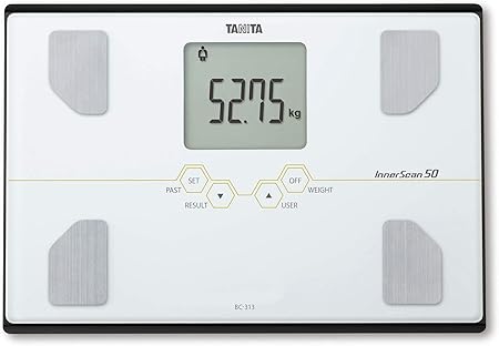TANITA BC-313 Body Analysis Scales with Ultra Accurate Design 10 Measurements White