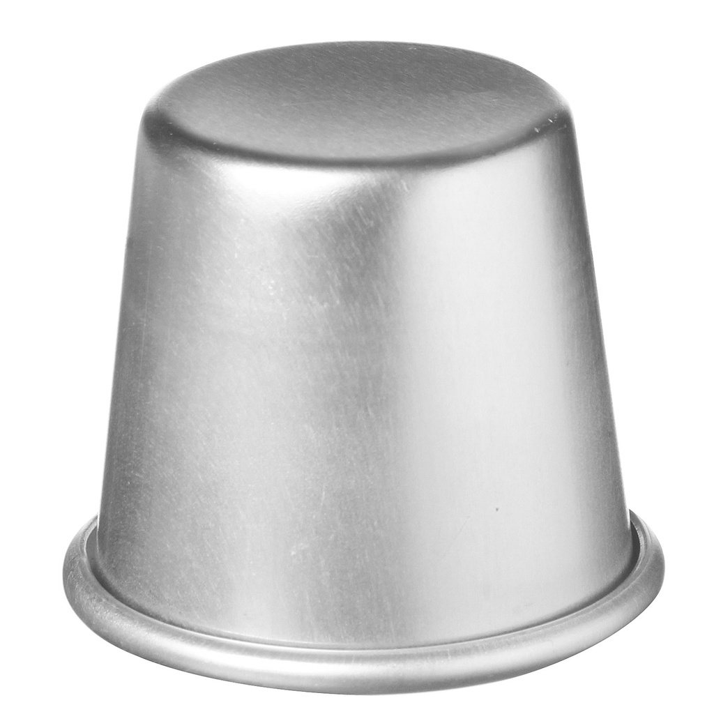 Cupcake mold with aluminum rim Diameter 7cm Height 6.8cm - Hendi 689608