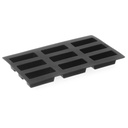 Non-stick silicone molds for baking up to 260C MINI-CAKE 176x300mm GN1/3 - Hendi 677001