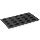Non-stick silicone molds for baking up to 260C MINI-MADELEINES 176x300mm GN1/3 - Hendi 677308