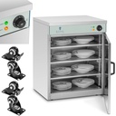 HoReCa plate warmer heating cabinet with wheels 53x60x76.5cm