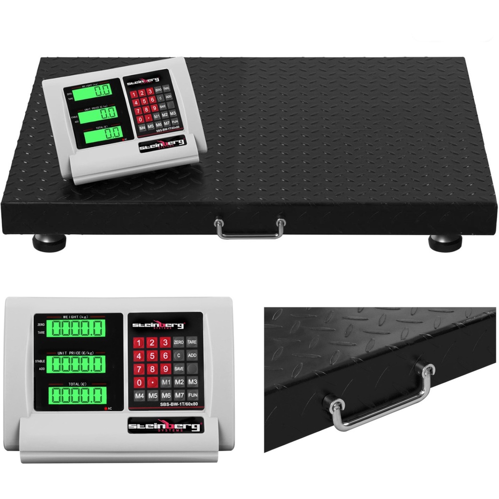 WiFi wireless warehouse platform scale SBS-BW-1T LCD up to 1 Tons