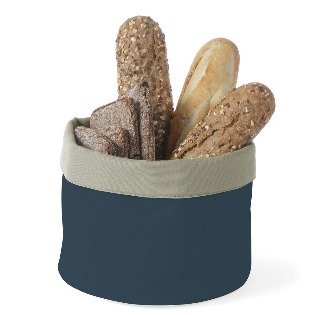 Leivakorv, ümmargune kott, läbimõõt 20cm tumesinine - Hendi 429037