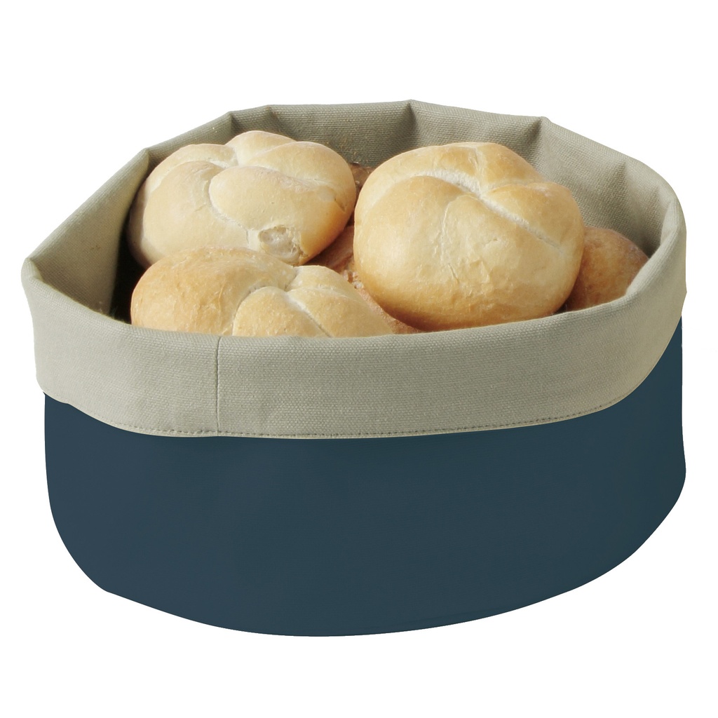 Leivakorv, ümmargune kott, läbimõõt 25cm tumesinine - Hendi 429051