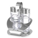 Stainless steel spice set salt pepper toothpicks - Hendi 465325
