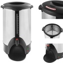 Percolator coffee and tea brewer steel double wall 230V 16L
