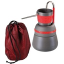 Turistide kohvimasin koos filtriga + 150ml reisikruus