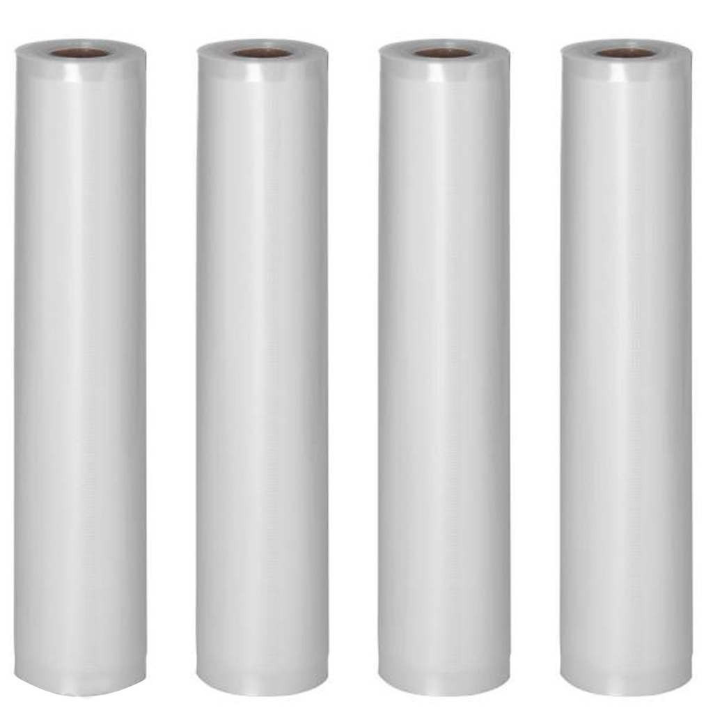 Vaakumfooliumi rull vaakumpakendamismasinale 600 x 30 cm 4 rulli LFGB ja FDA sertifitseeritud