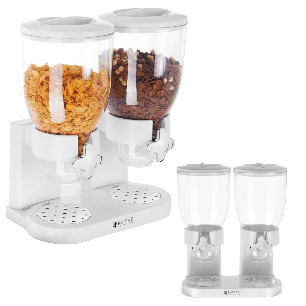 Lahtiste toodete doseerija müsli teravilja pähklid kohv 2 x 3,5L