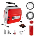 Elektriline torutõukur, toru läbimõõt 20 - 150 mm MSW POWER DRAIN CLEAN 2.3E + tarvikud