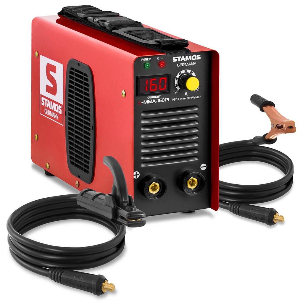Kompaktne usaldusväärne IGBT Hot Start 160A 230V MMA keevitusseade S-MMA-160PI