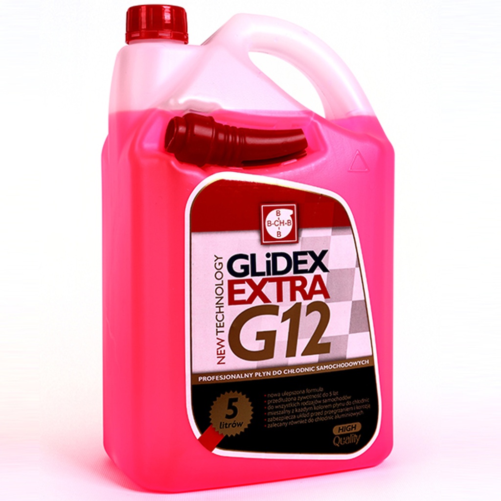 G12 GLIDEX EXTRA radiaatorivedelik kuni -35C koos DAF - MB - 325.3 kinnitustega 5L