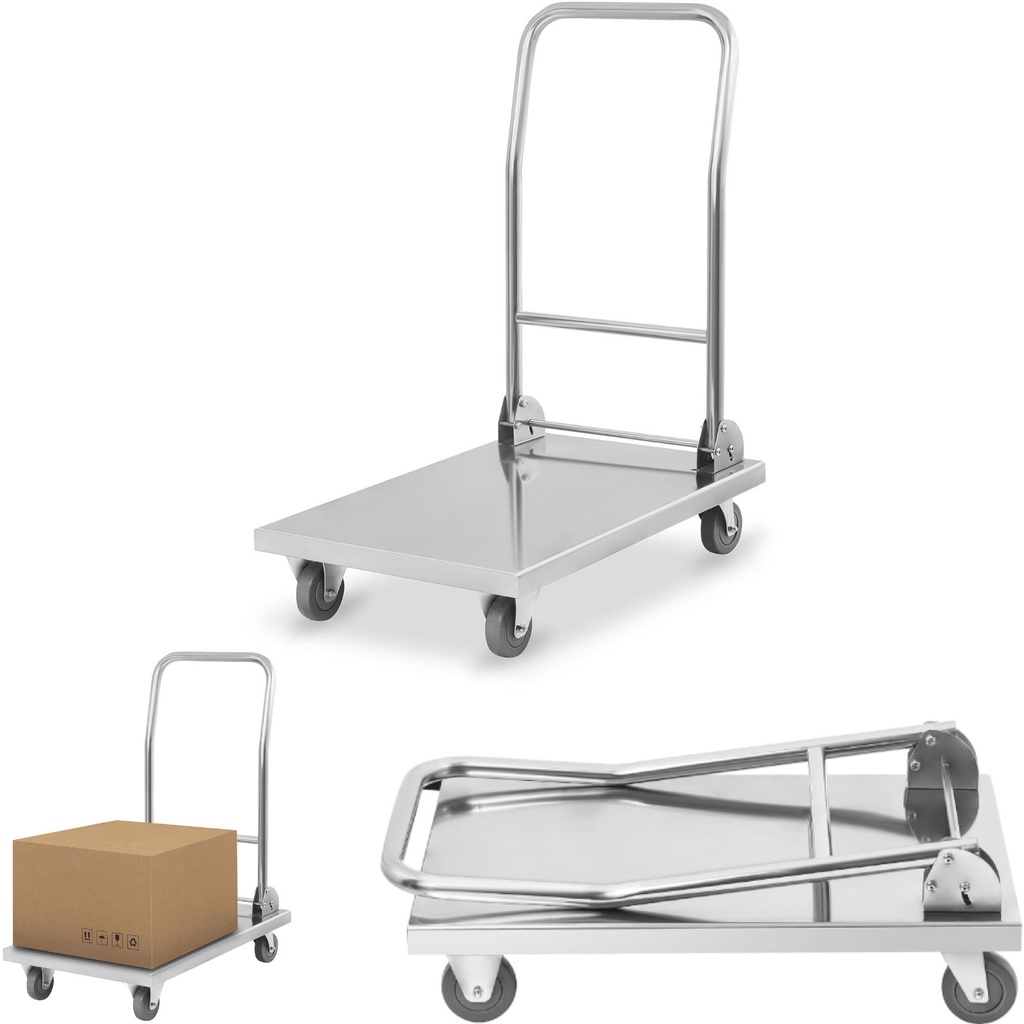 Kokkupandava käepidemega platvormkäru kuni 400kg RCFT-1.1