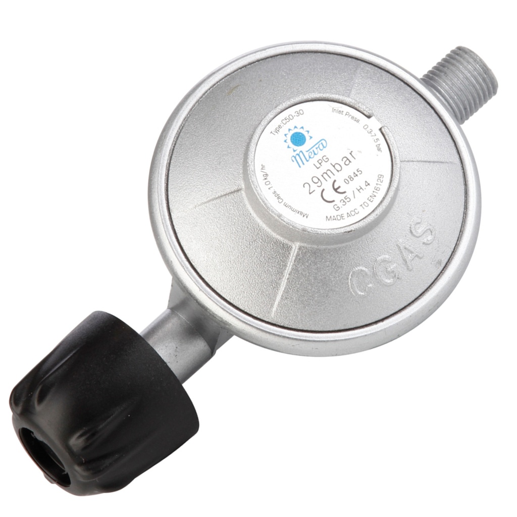 Gas regulator gas pressure regulator for 7/16 gas cartridges
