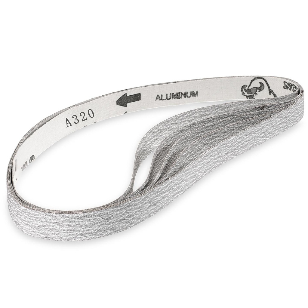 Lõputud lihvimisrihmad 20 x 760 mm teravusega 320 MSW 5 tk.