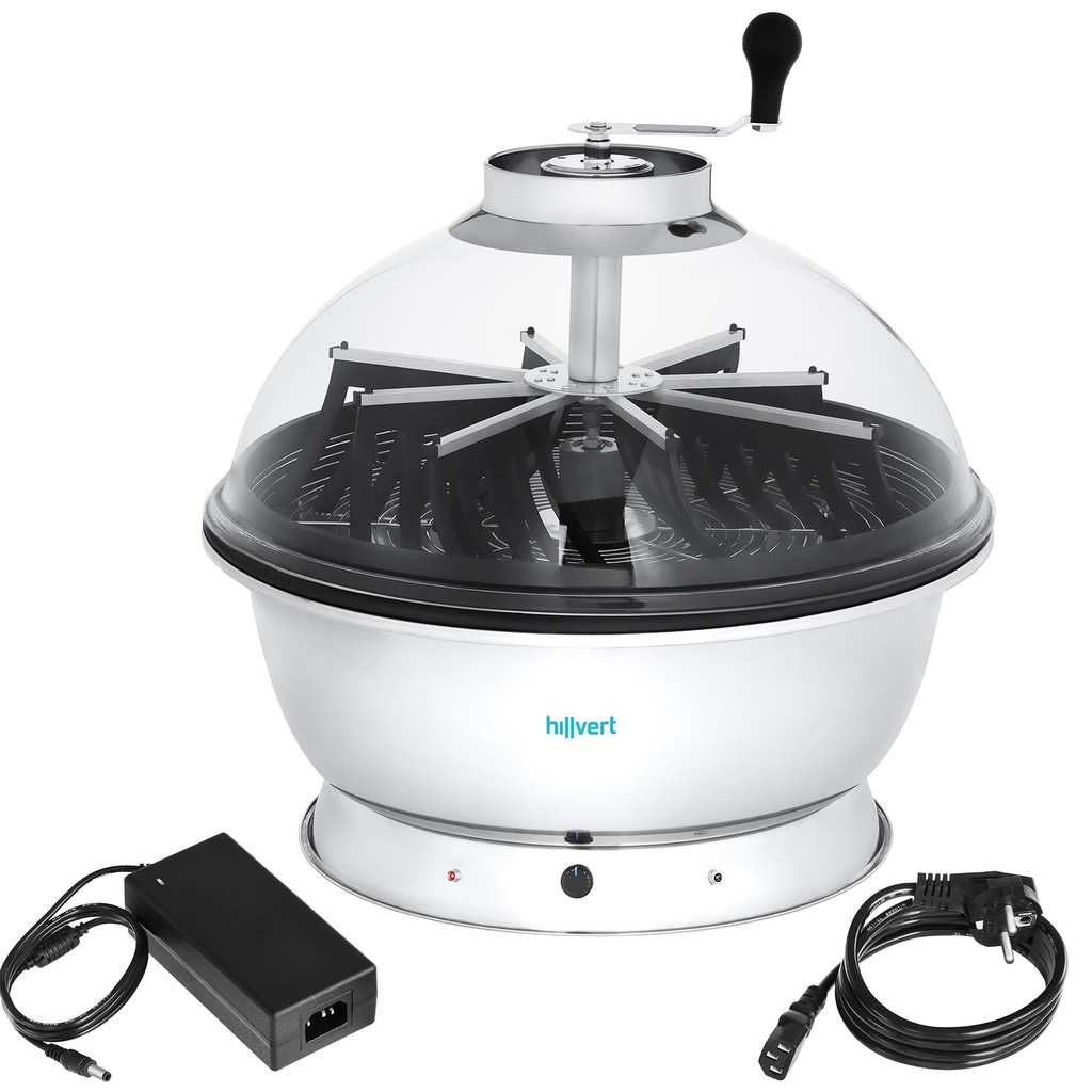 Trimmer trimmer lõikur 2in1 lillede lehtedele käsitsi-elektriline 2000 rpm 600mm 3 tera Hillvert HT-HOWSON-24TE
