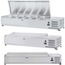 Jahutusalus terasest kaanega 5x GN1/3 ja 1x GN1/2 150cm