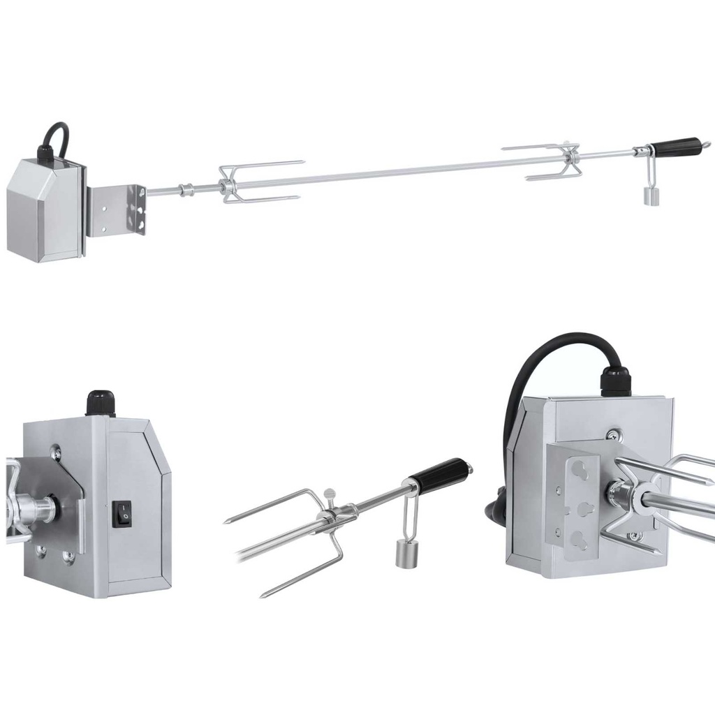 Elektriline pöörlev spaat 2 rpm grillile 105cm
